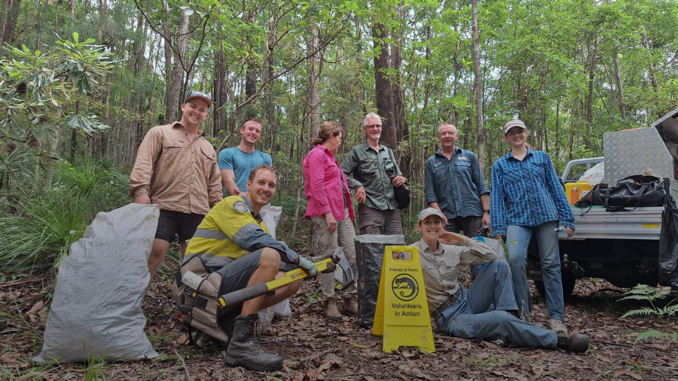 Sunshine Coast Volunteer Event – Glass House Mountains National Park